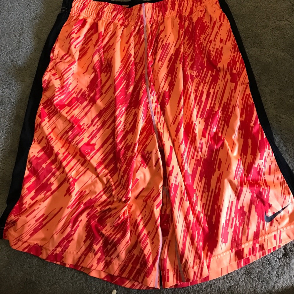 Men's Nike basketball shorts.