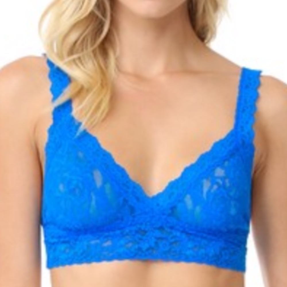 Blue bralette