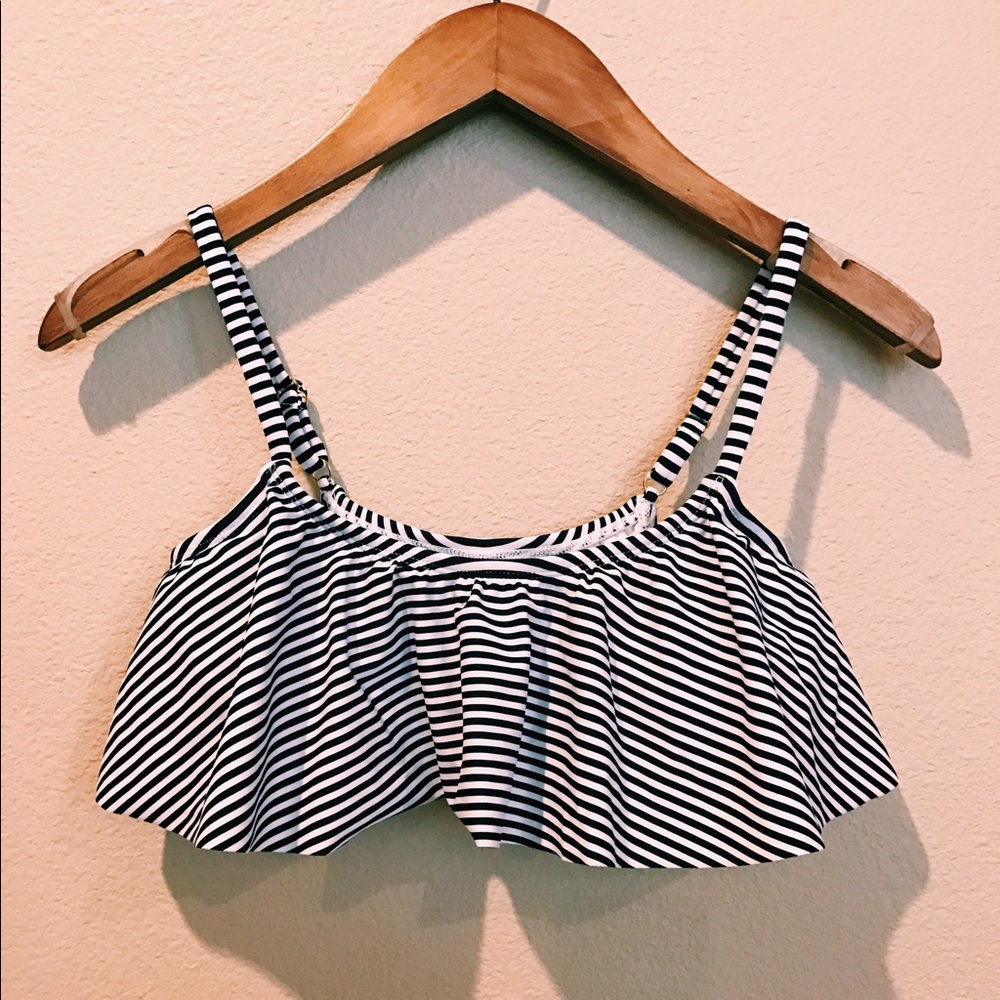 Flounce Swim Top
