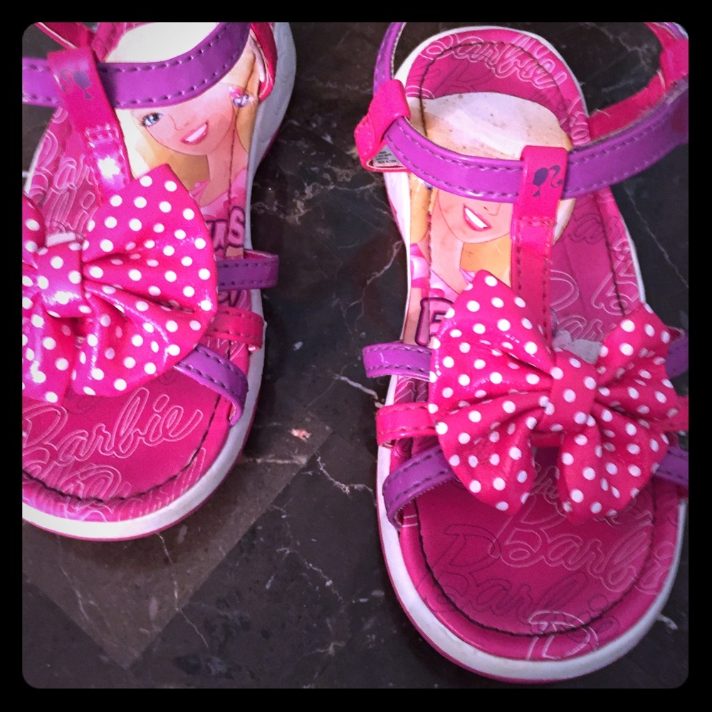 Barbie light up sandals