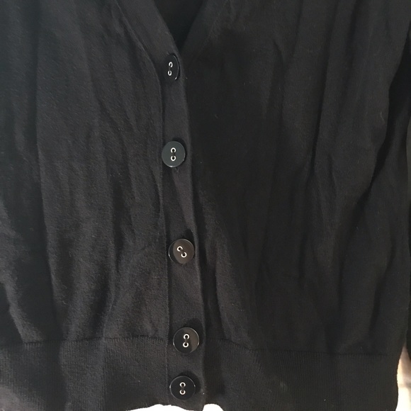 💼 BLACK BANANA REPUBLIC CARDIGAN 💼 - Picture 2 of 3