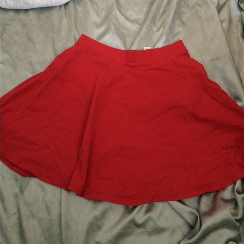 Forever 21 red skirt