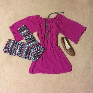 YA Los Angeles tunic in mauve