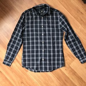 Navy Blue Dress Shirt