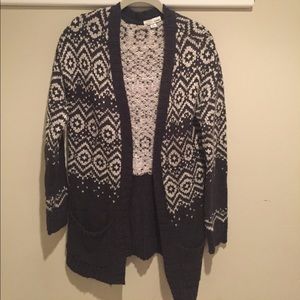 Long gray sweater with pockets from Garage