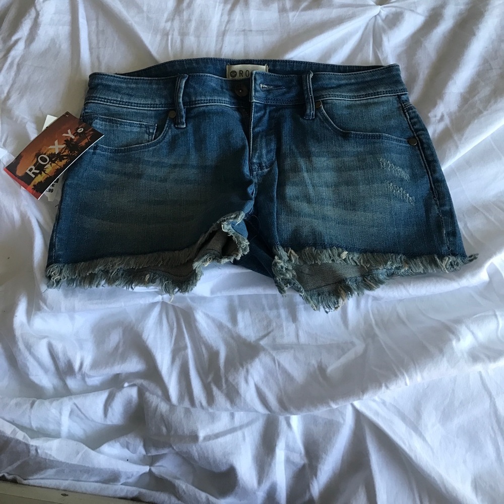 Roxy jean shorts