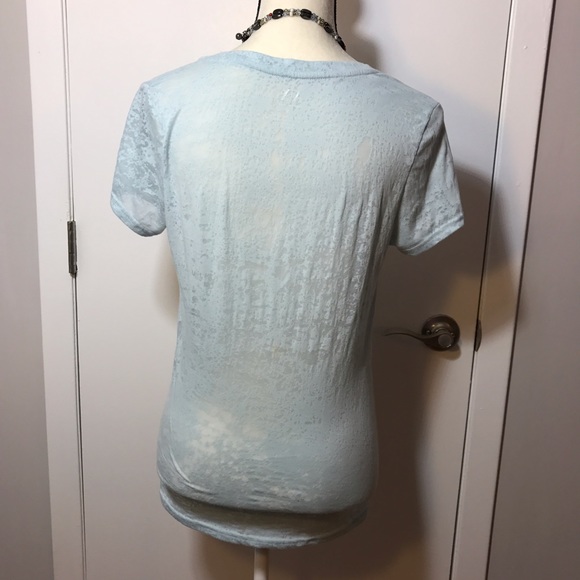 Armani Exchange Semi Sheer Tee Shirt - Picture 3 of 7