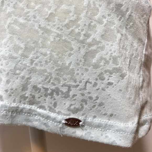 Armani Exchange Semi Sheer Tee Shirt - Picture 4 of 7