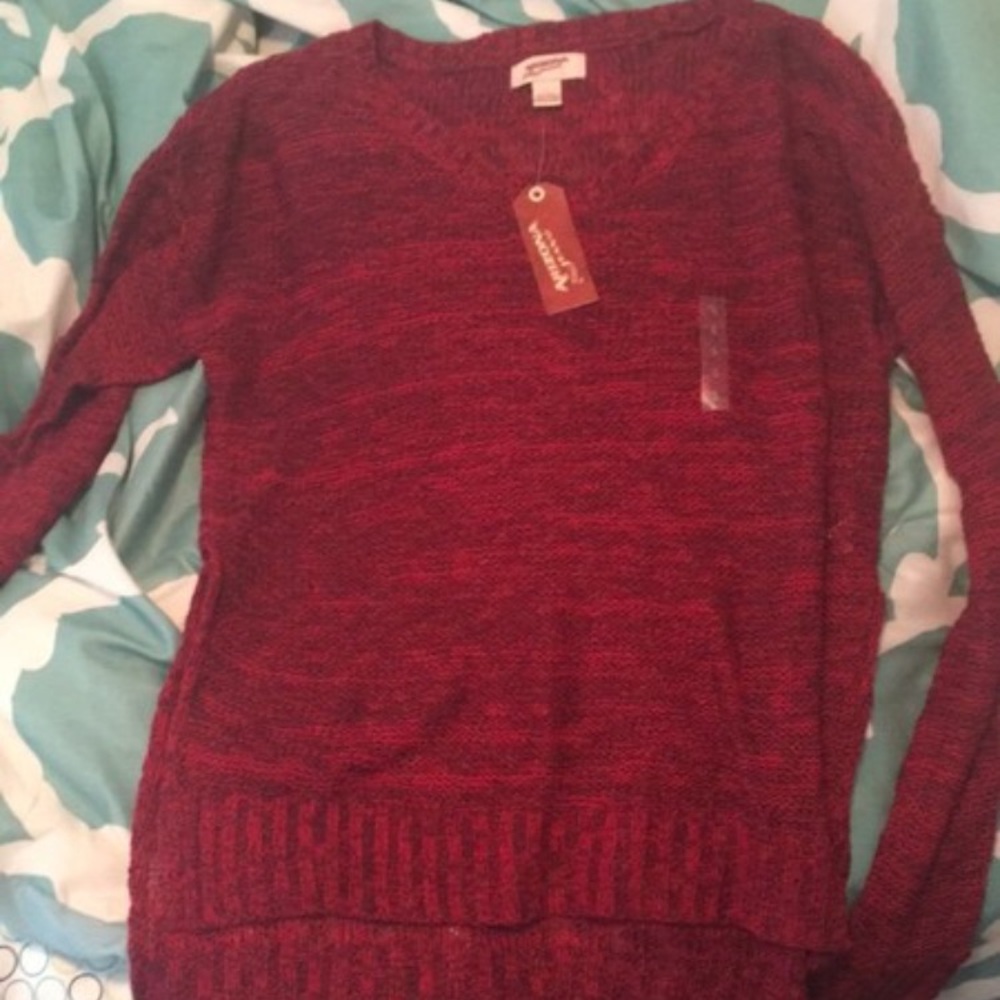 Burgundy Sweater