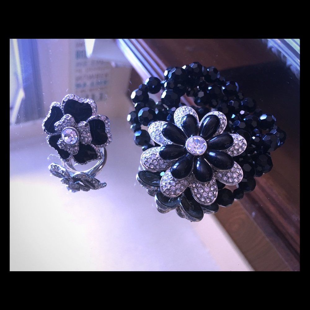 Matching ring/bracelet pair ring is size 8