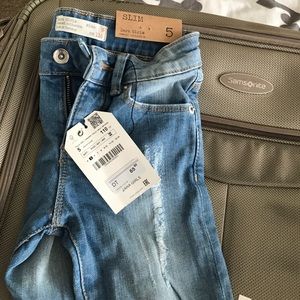 Zara grils jeans