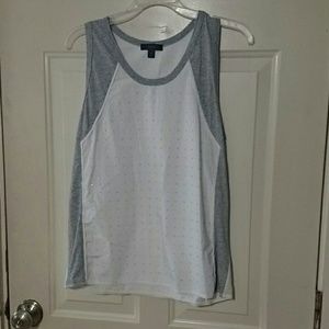 J. Crew inset embellished tank