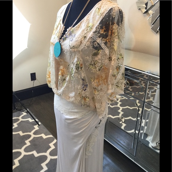 Free People Lace Blouse - Picture 3 of 8