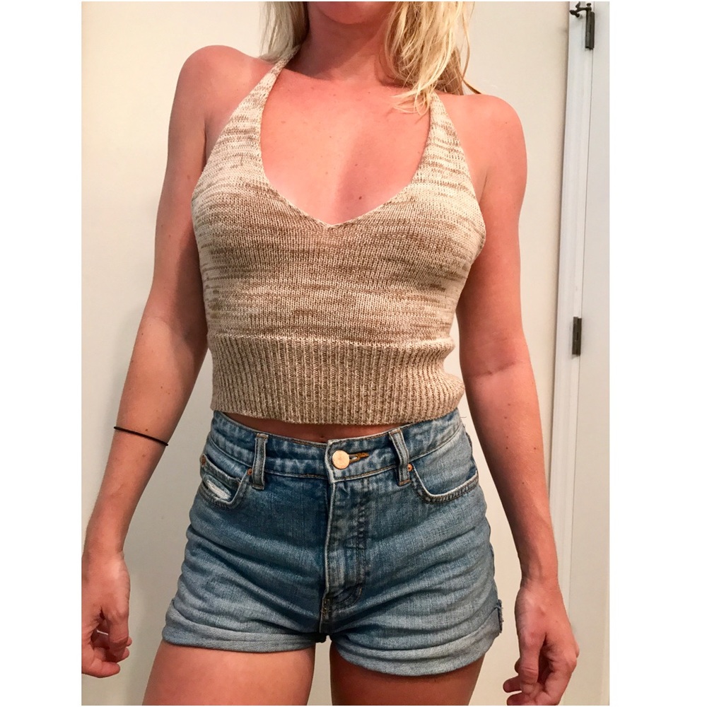 Full Tilt crocheted halter