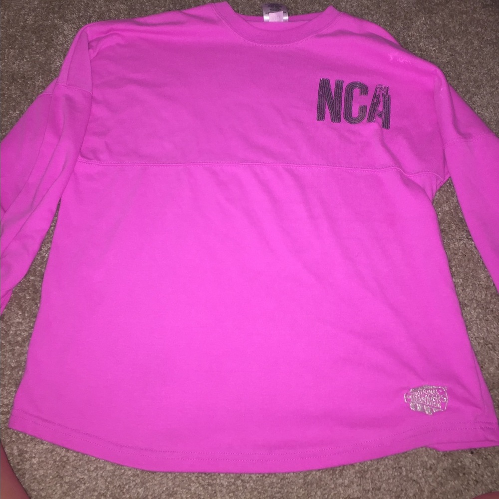 NCA championship cheerleading long sleeve