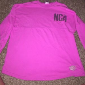 NCA championship cheerleading long sleeve