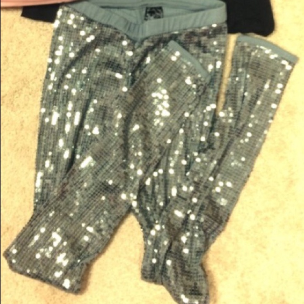 Sequin leggings