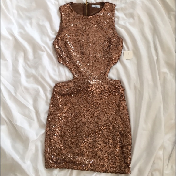 SOLD TOBI SEQUIN DRESS SZ S - Picture 2 of 2