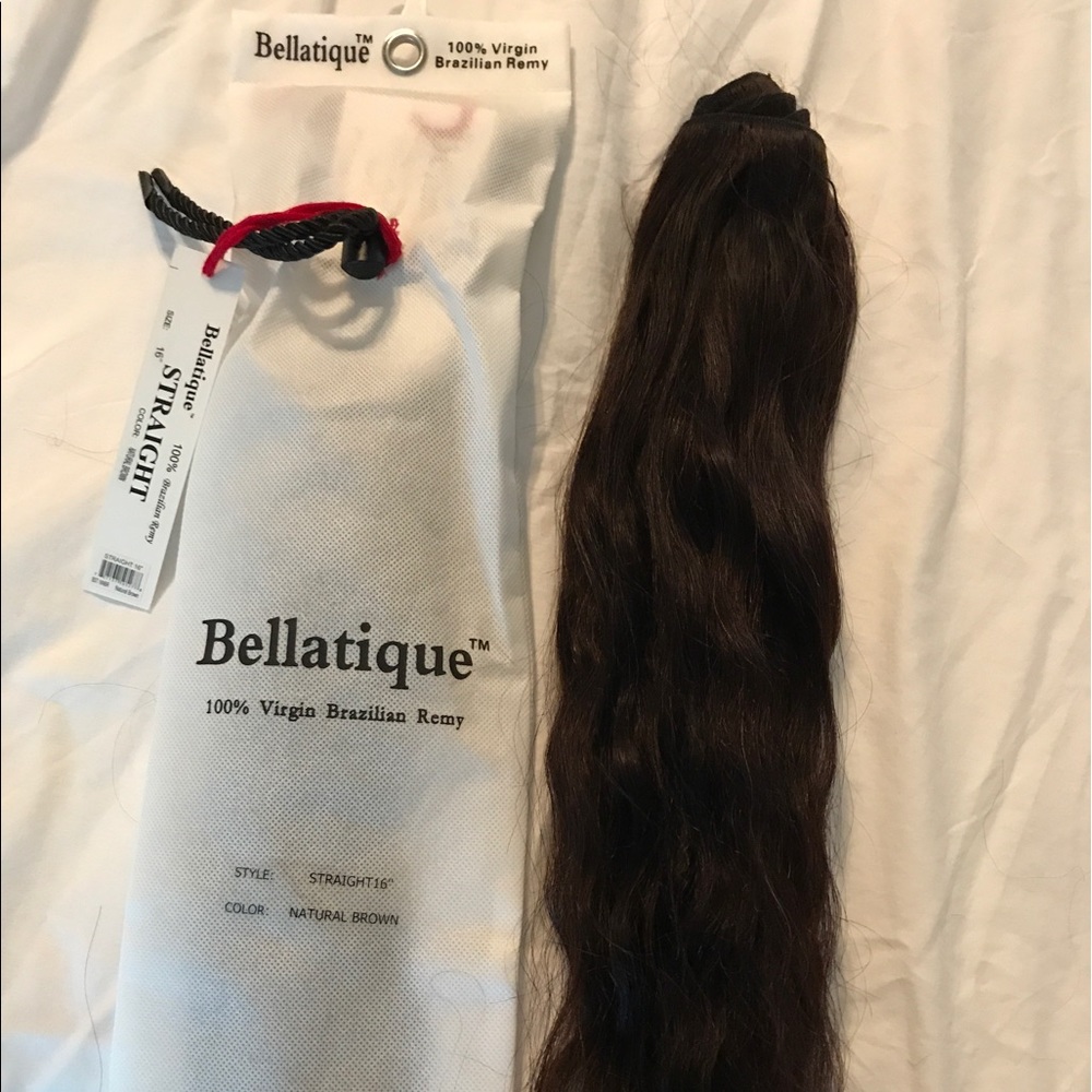 Bellatique 100% human weave- Brazilian Remy