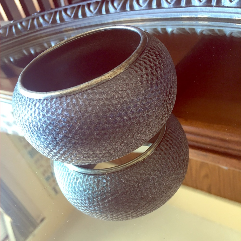Large blue/silver bracelet
