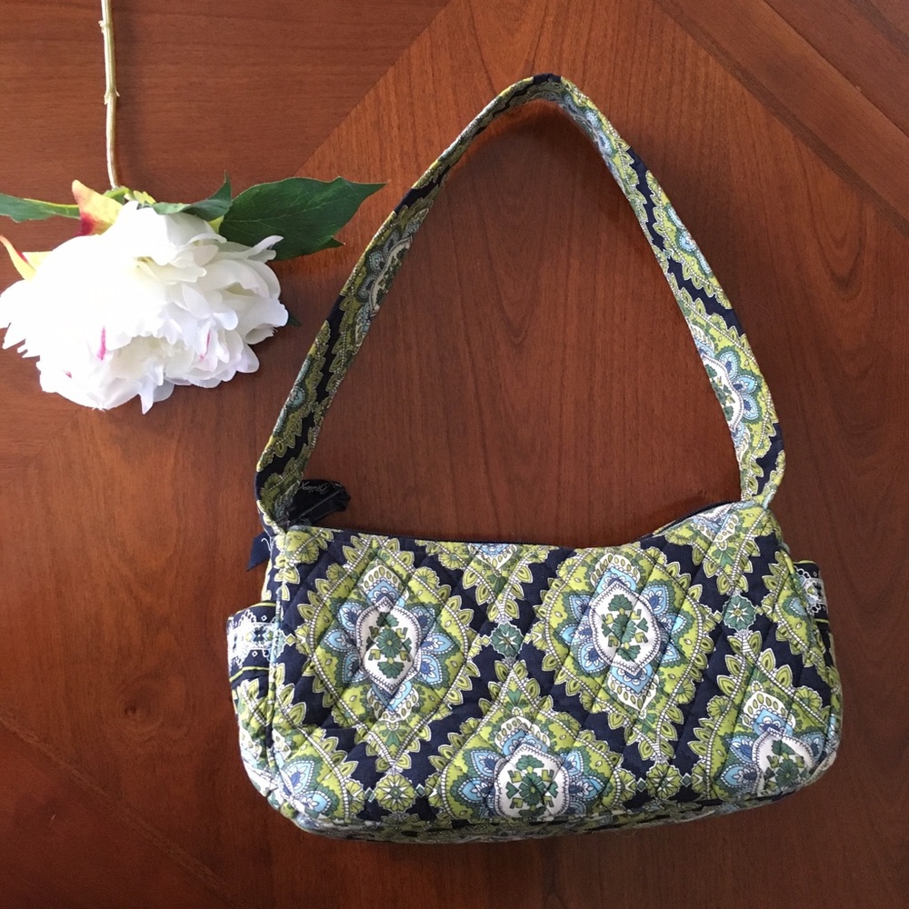 Vera Bradley shoulder bag blue and green
