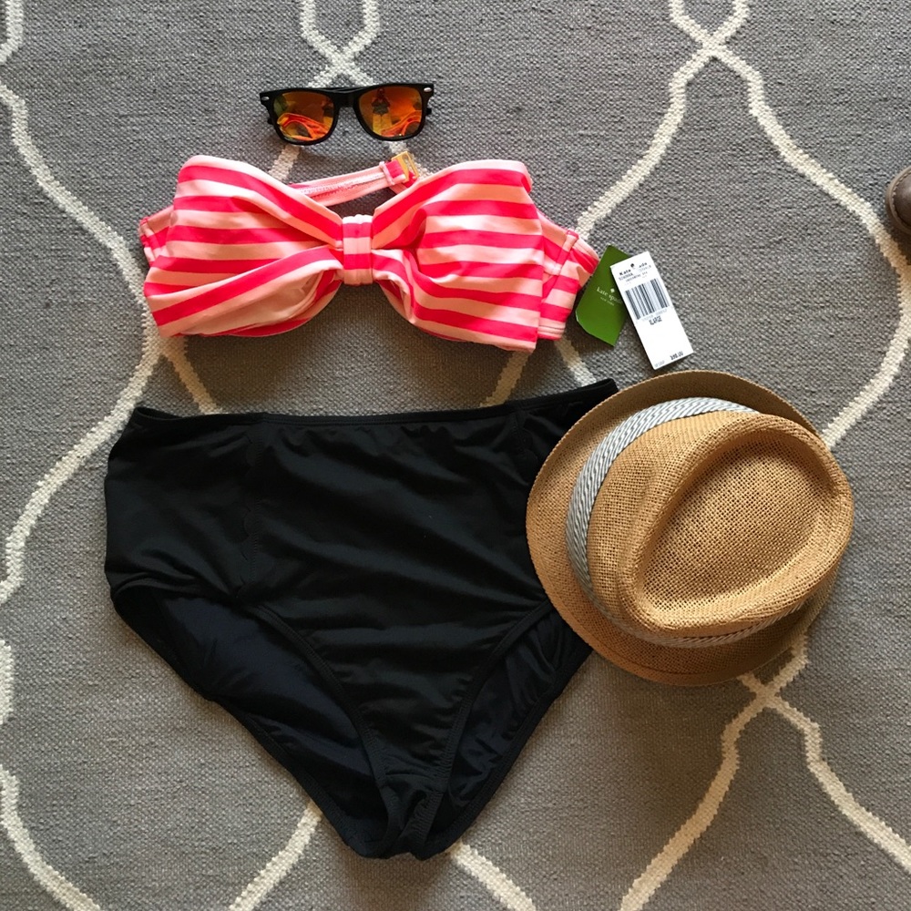 NWT Kate spade bikini top with j Crew bottoms