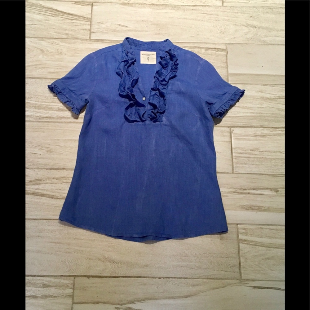 Mudo Collection🌺Beautiful Linen Top!🌺Like New!