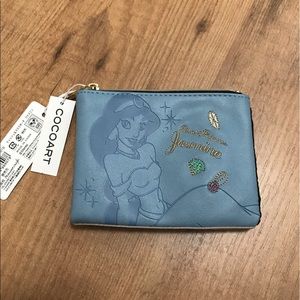 Disney Princess Jasmine wallet with tissue pocket