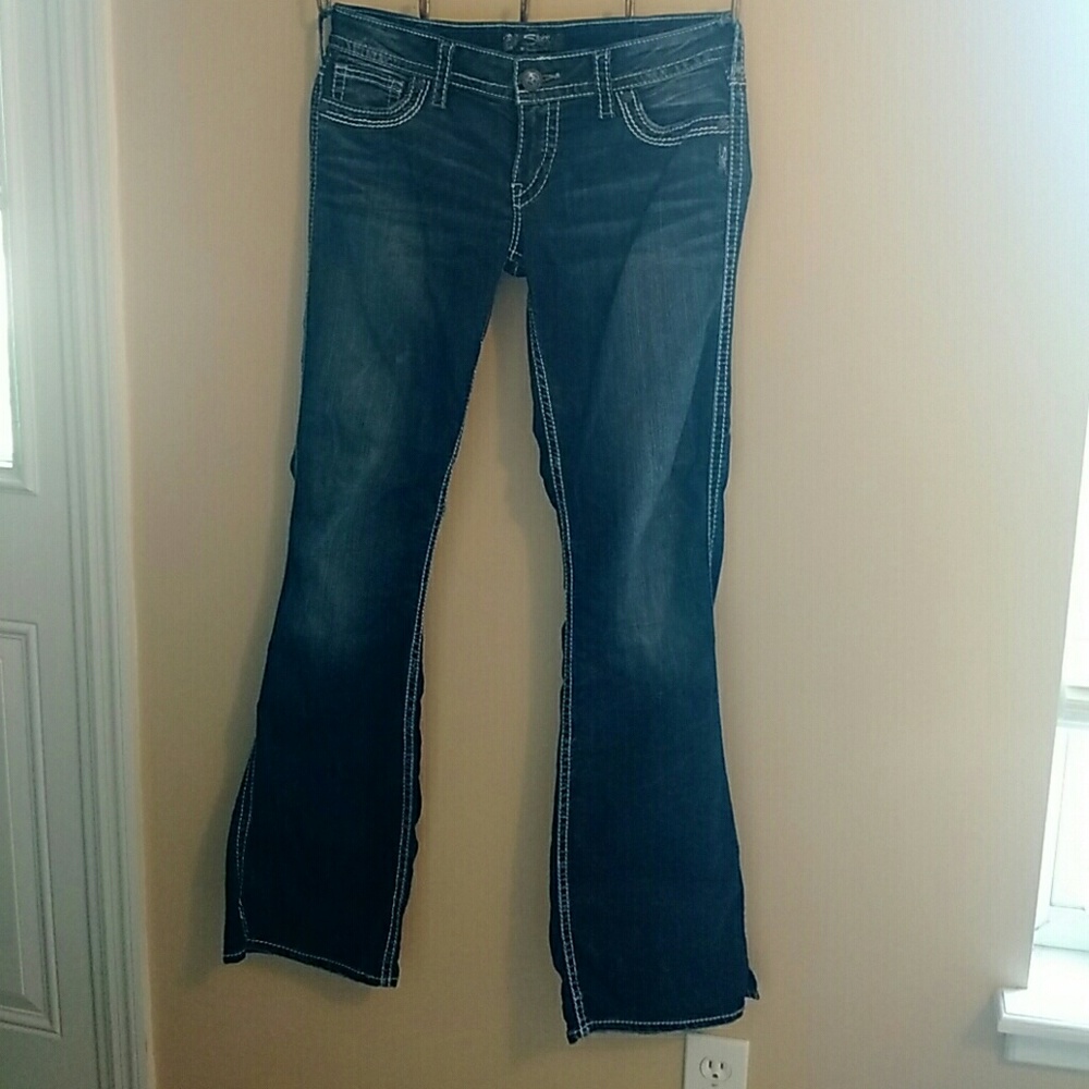 Dark Wash Silver Jeans