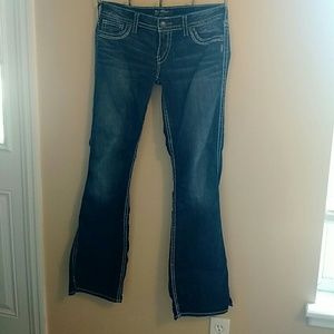 Dark Wash Silver Jeans