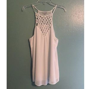 White Spaghetti Strap Top