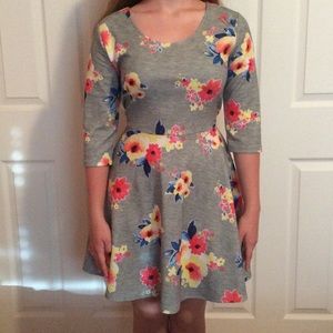 A casual Justice grey dress