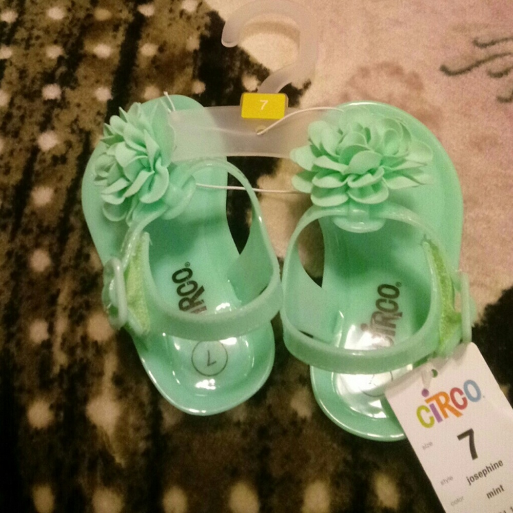 Mint sandals