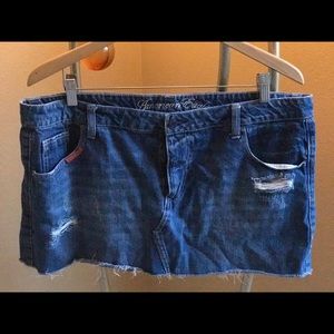 American Eagle jean skirt