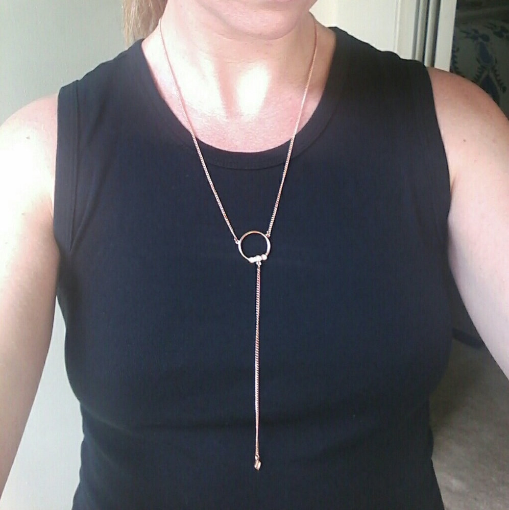 Luv AJ Lariat Necklace