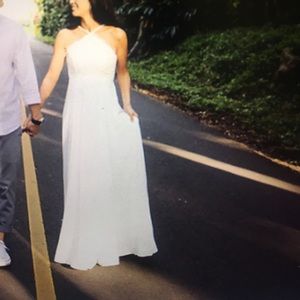 [Lower Price!!] LuLu white long flowy gown!