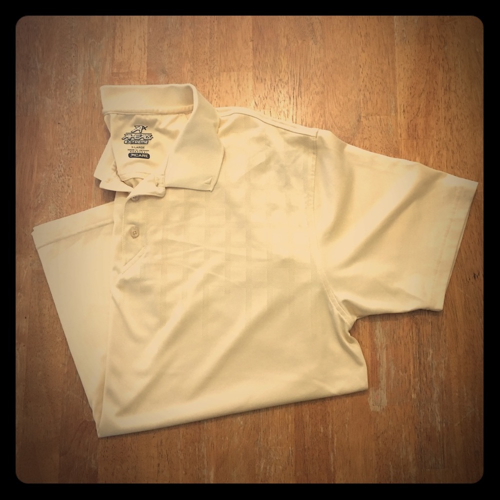 Pale Yellow Golf Polo
