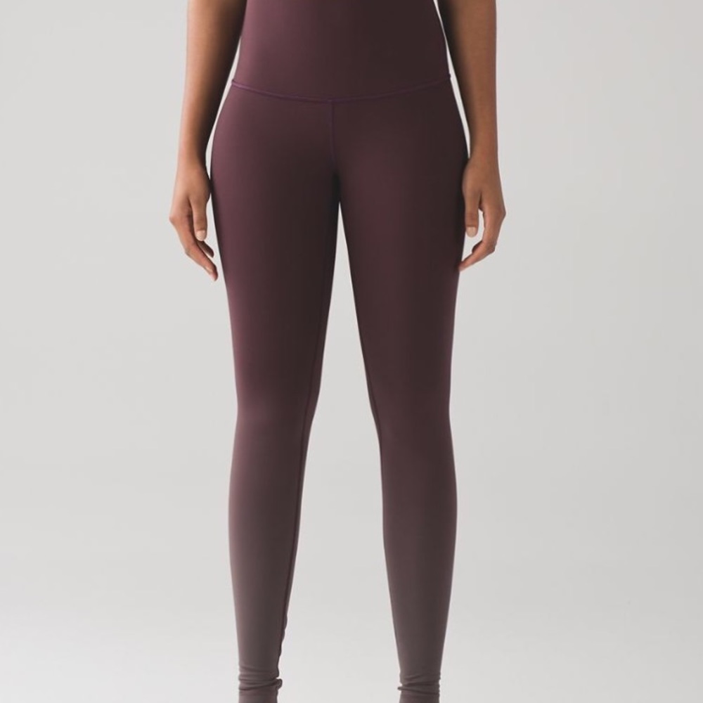 LuluLemon Wunder Under Pant Ombré Hi Rise 31"