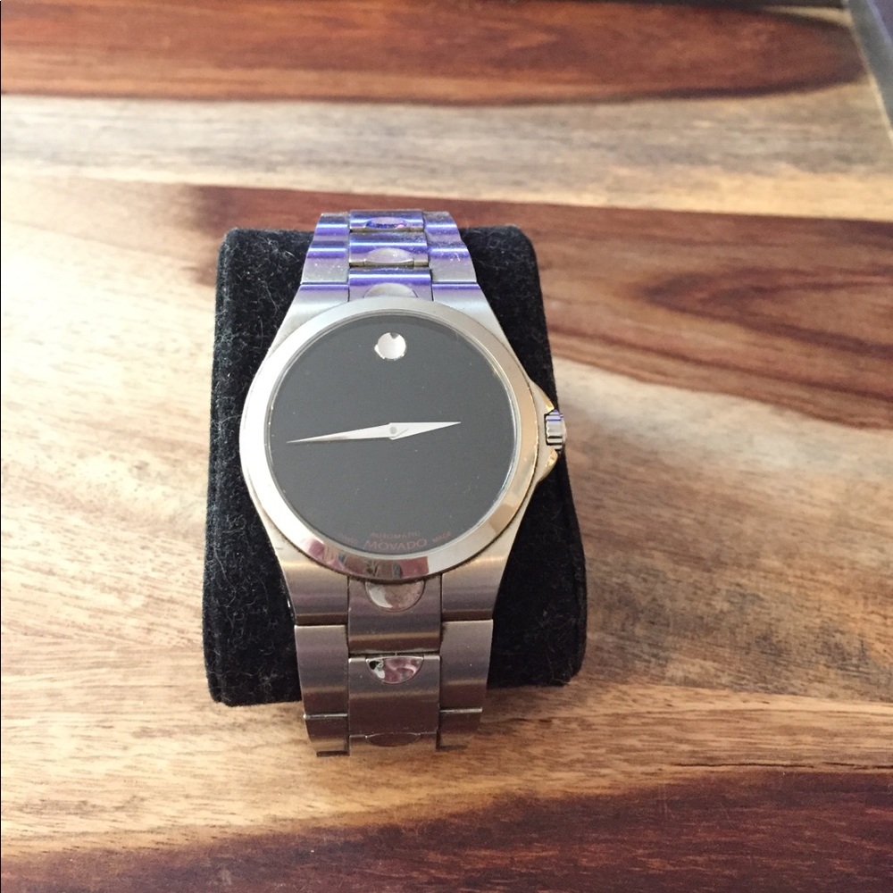 FLASH SALE Rare Movado Men's Stainless Steel Watch
