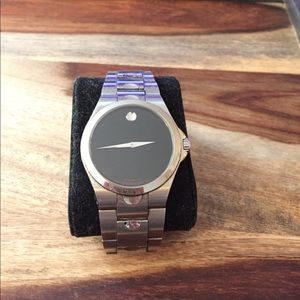 FLASH SALE Rare Movado Men's Stainless Steel Watch