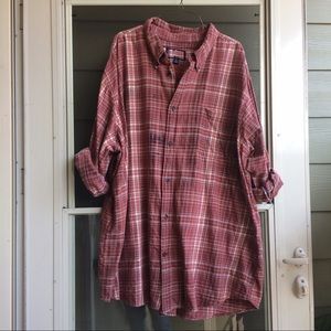 "Sun Kissed" Vintage Flannel Shirt (3XL)