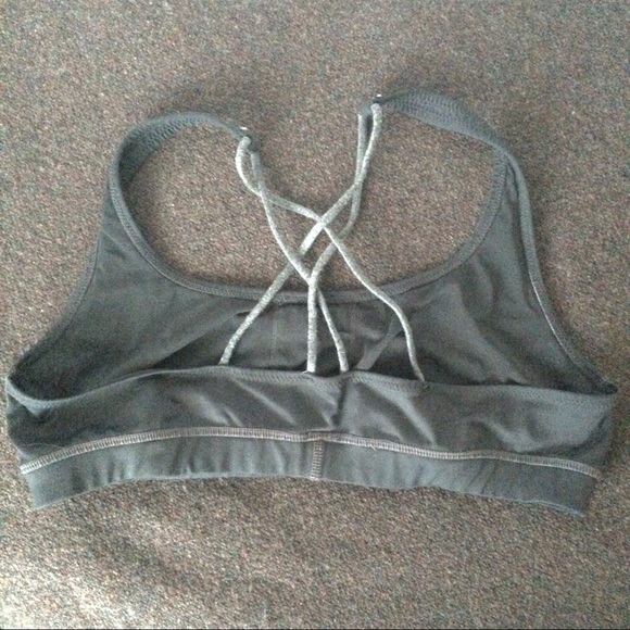 aerie Intimates & Sleepwear - Grey Strappy Back Sports Bra aerie Intimates & Sleepwear - Grey Strappy Back Sports Bra