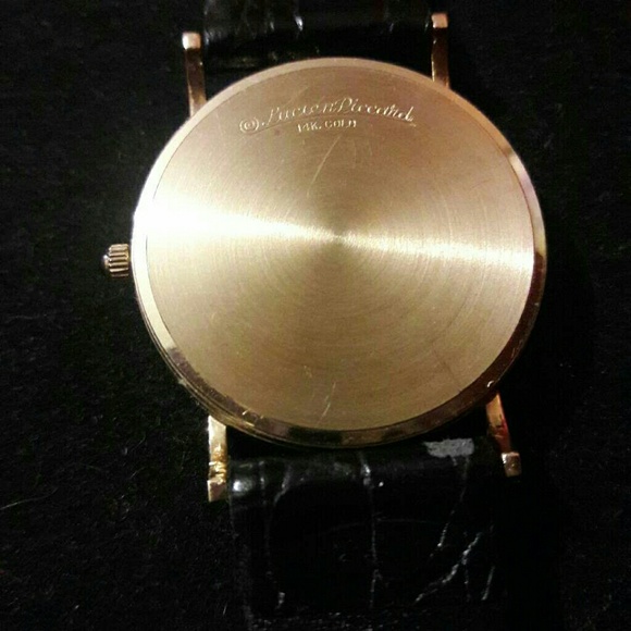LUCIEN PICARD 14k solid gold watch