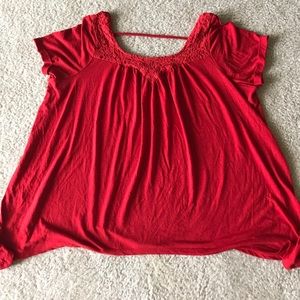 Super cute red tee shirt!