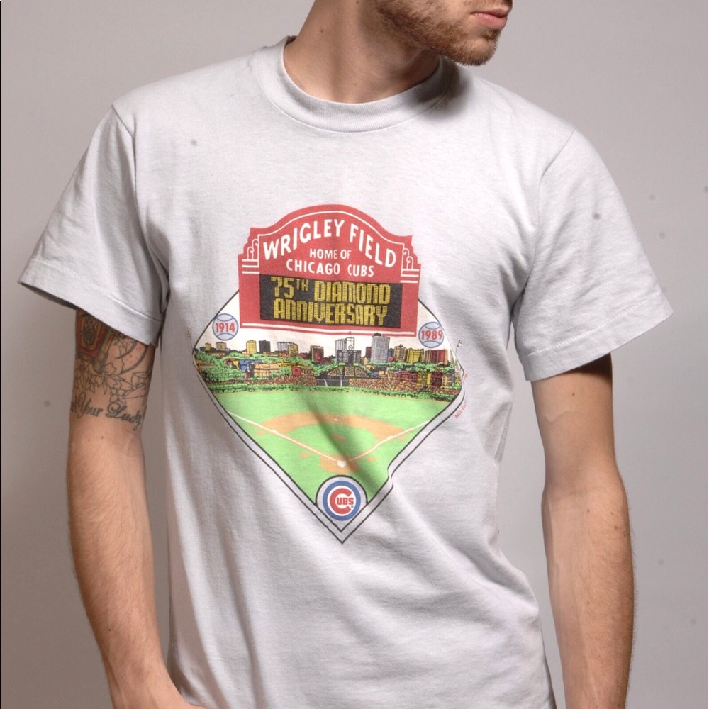 Authentic Cubs 1989 Wrigley Field Tee