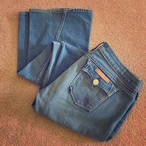 True religion jeans light wash