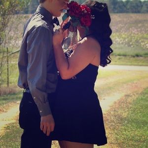 Two Piece Homecoming Dress