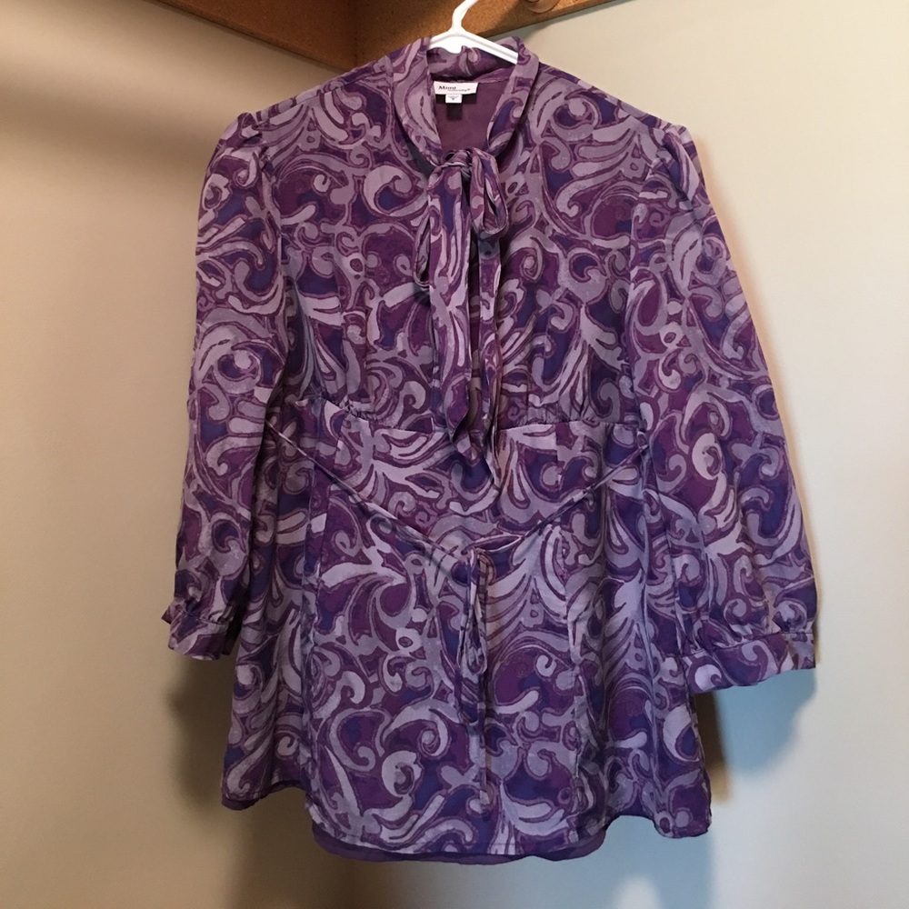 Mimi Maternity Blouse Sz S