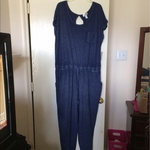 Denim Blue Jumpsuit