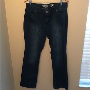Express Dark blue Jeans